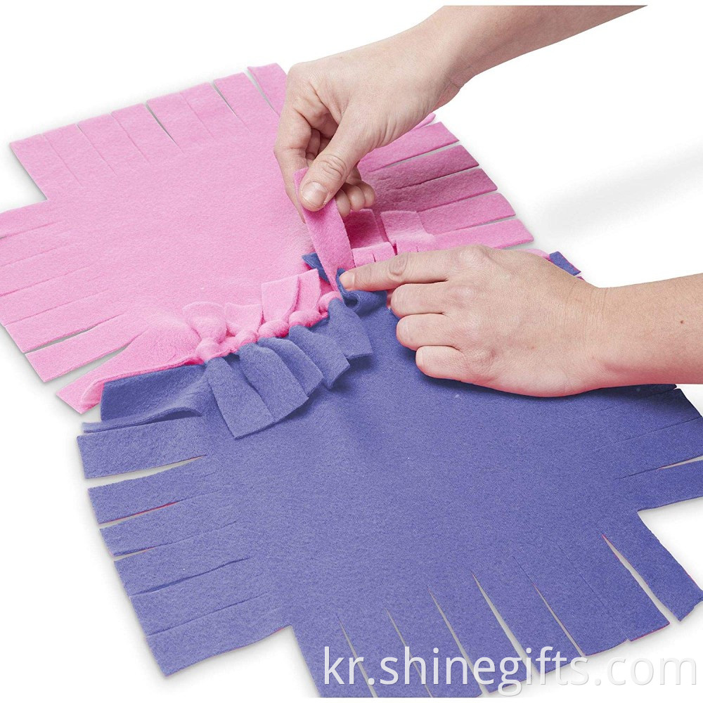 DIY Splicing Bed Cover Multicolor hand-stitched blanket